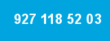 927 118 52 03